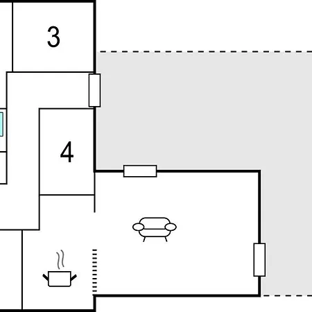 4 Bedroom Lovely Home In Hemmet